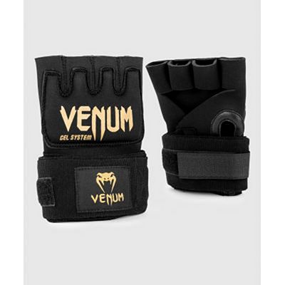 Venum Kontact Gel Glove Wraps Nero-Oro