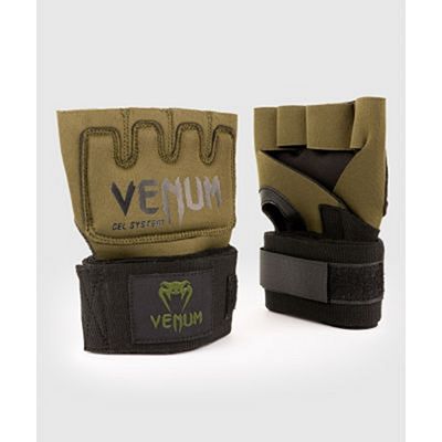 Venum Kontact Gel Glove Wraps Grün-Schwarz