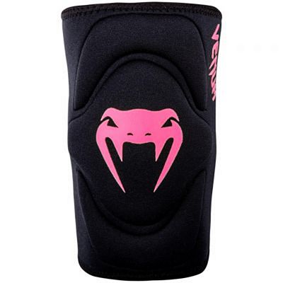 Venum Kontact Gel Knee Pad Preto-Rosa