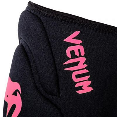 Venum Kontact Gel Knee Pad Nero-Rosa