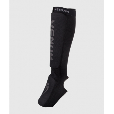 Venum Kontact Shin Guards Noir-Noir