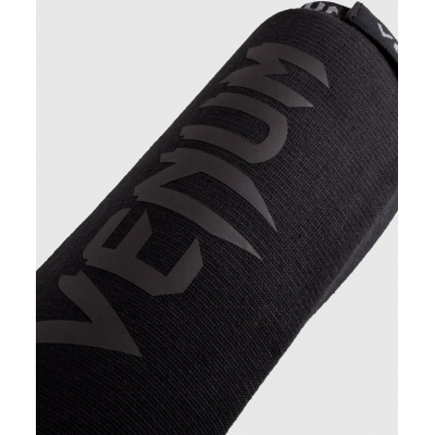 Venum Kontact Shin Guards Noir-Noir
