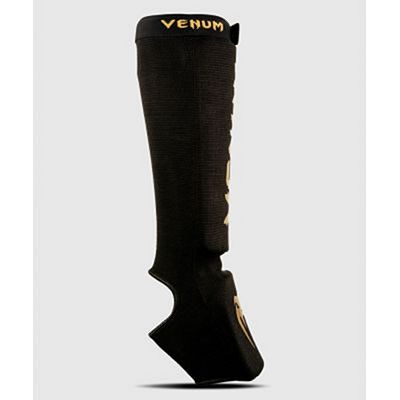 Venum Kontact Shin Guards Svart-Gold