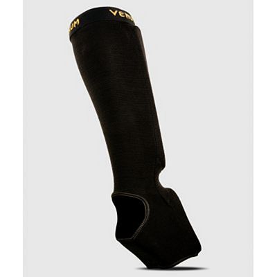 Venum Kontact Shin Guards Svart-Gold