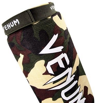 Venum Kontact Shinguards - Forest Camo