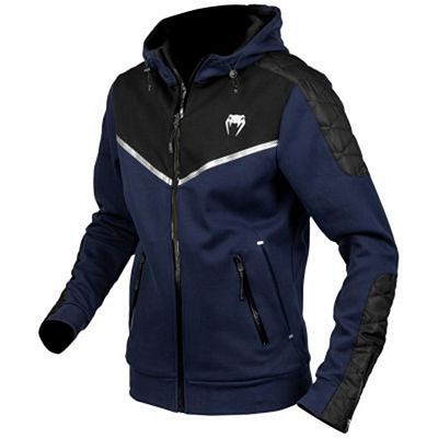 Venum Laser Evo Hoodie Navy Blue-Black