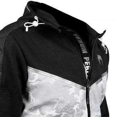 Venum Laser Evo Hoodie Blanc-Noir