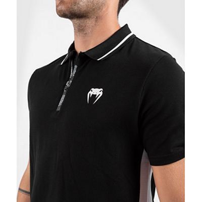 Venum Legacy Polo Schwarz-weiß