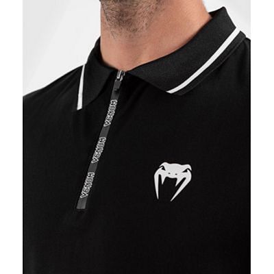 Venum Legacy Polo Schwarz-weiß