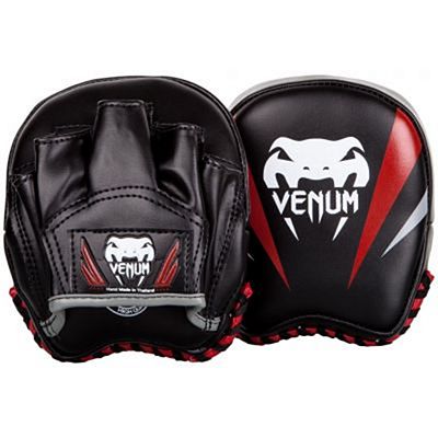 Venum Elite Mini Focus Mitts Schwarz-Rot