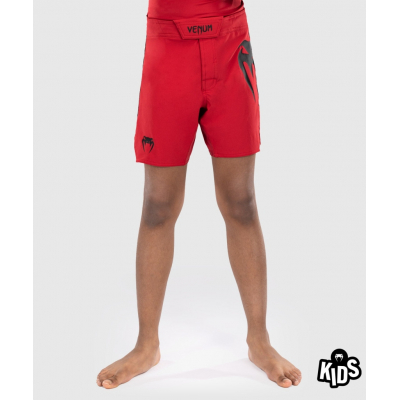 Venum Light Kids Fight Shorts Rojo