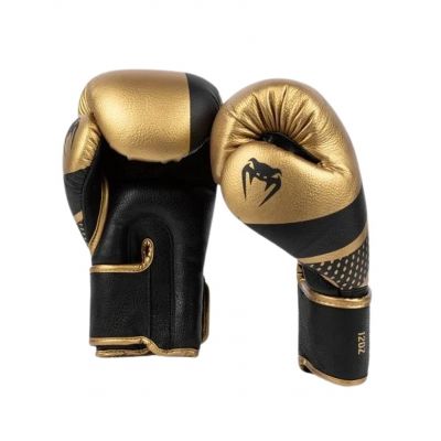 Venum Lightning Boxing Gloves Preto-Dourado