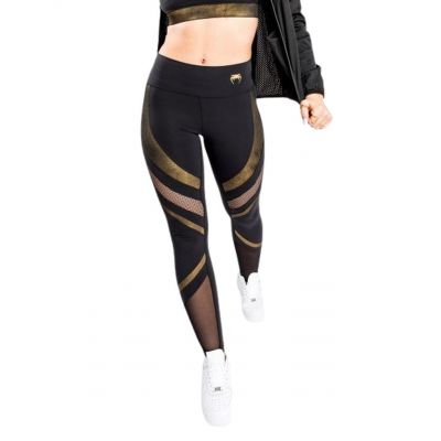 Venum Lightning Leggings - For Women Svart-Gold