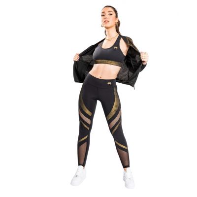 Venum Lightning Leggings 7/8 - For Women Schwarz-Gold