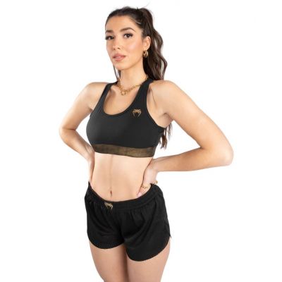 Venum Lightning Sport Bra Preto-Dourado