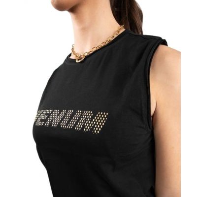 Venum Lightning Tank Top - For Women Preto-Dourado