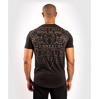 Venum LIONS 21 T-shirts Negro