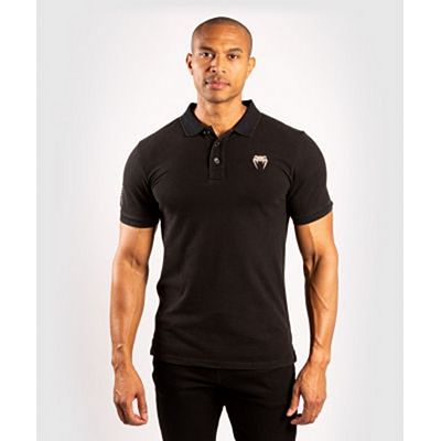 Venum Lions21 Polo Schwarz