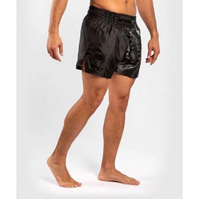 Venum Logos Muay Thai Shorts Negro-Negro