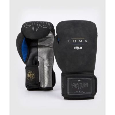 Venum Loma Classic Boxing Gloves Schwarz-Blau