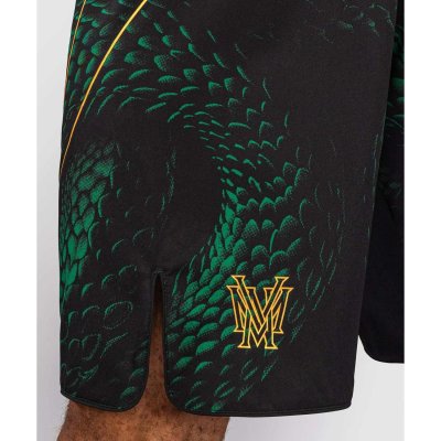 Pantalones de MMA Venum Matupa Fight Negro-Verde