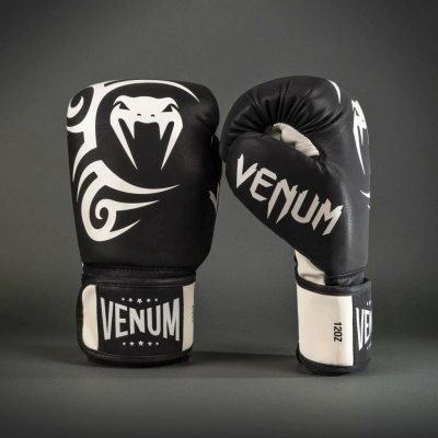 Venum Mike Tyson Replica Boxing Gloves Black-White