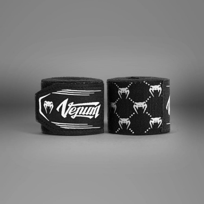 Venum Monogram 400cm Boxing Handwraps Fekete