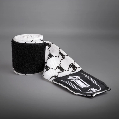 Venum Monogram 400cm Boxing Handwraps White