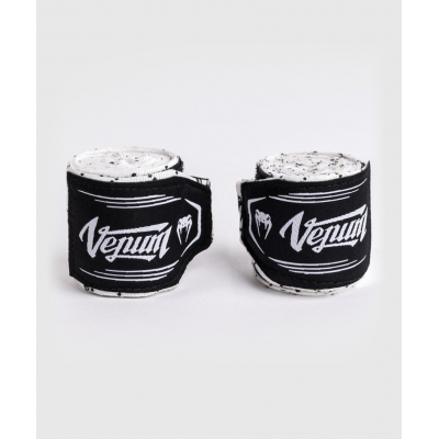 Venum Monogram 4m Hand Wraps Weiß-Schwarz