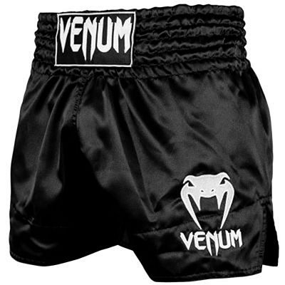 Venum Muay Thai Shorts Classic Negro-Blanco