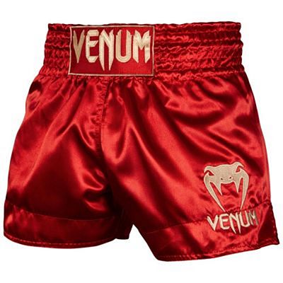 Venum Muay Thai Shorts Classic Rosso-Oro