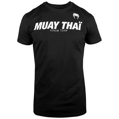 Venum Muay Thai VT T-shirt Schwarz-weiß