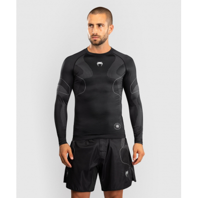 Venum Nexus LS Rashguard Black-Silver