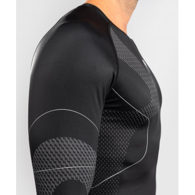 Venum Nexus LS Rashguard Black-Silver