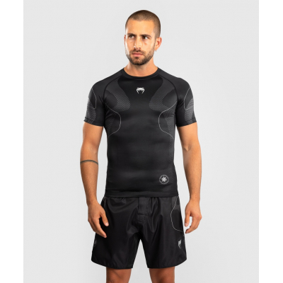 Venum Nexus SS Rashguard Black-Silver