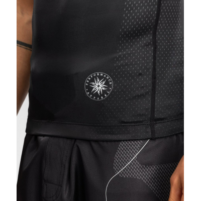 Venum Nexus SS Rashguard Black-Silver