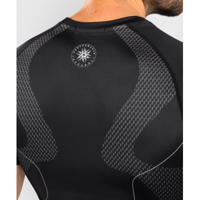 Venum Nexus SS Rashguard Black-Silver