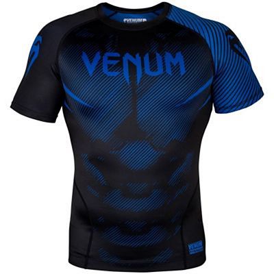 Venum NoGi 2.0 Rashguard SS Preto-Azul