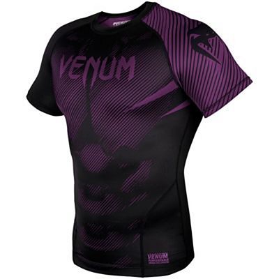 Venum NoGi 2.0 Rashguard SS Nero-Viola