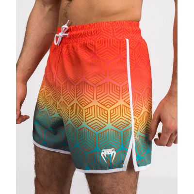 Venum Octane Board Shorts Sunset Orange-Blau
