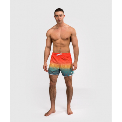 Venum Octane Board Shorts Sunset Laranja-Azul