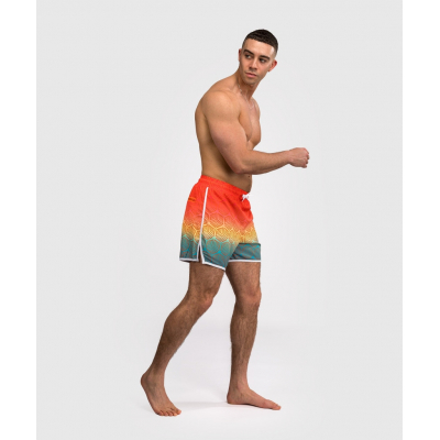 Venum Octane Board Shorts Sunset Laranja-Azul