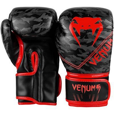 Venum Okinawa 2.0 Kids Boxing Gloves Black-Red