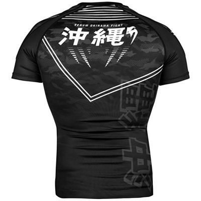 Venum Okinawa 2.0 Rashguard SS Noir-Blanc