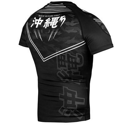 Venum Okinawa 2.0 Rashguard SS Schwarz-weiß