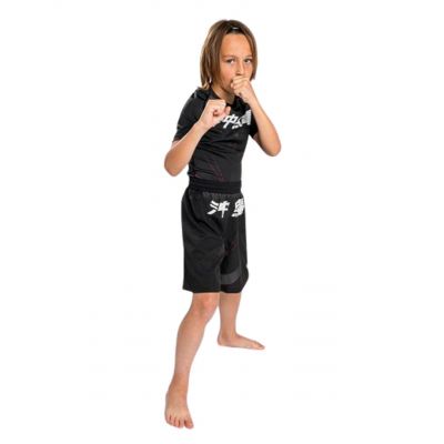 Venum Okinawa 3.0 Training Shorts Kids Schwarz-Rot