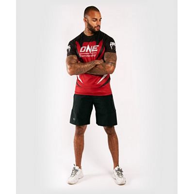 Venum ONE FC Dry Tech T-shirt Rouge