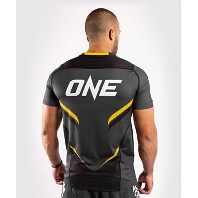 Venum ONE FC Impact Dry Tech Cinza-Amarelo