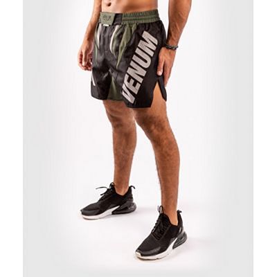 Venum ONE FC Impact Fightshorts Fekete-Zöld