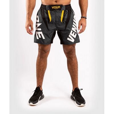 Venum ONE FC Impact Fightshorts Grau-Gelb